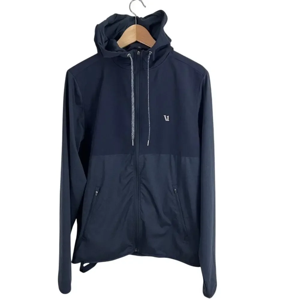 Vuori Sunday Element Jacket Men Size Medium Blue